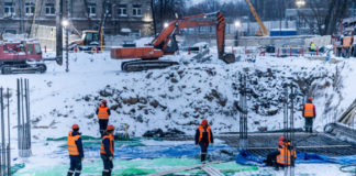 В «Резиденции Сокольники» залили первый куб бетона Новости недвижимости о начале строительства в "Резиденции Сокольники"